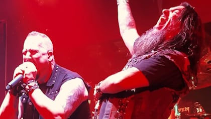 Watch: MACHINE HEAD's ROBB FLYNN Joins FORBIDDEN On Stage At Second Christmas Concert In San Francisco